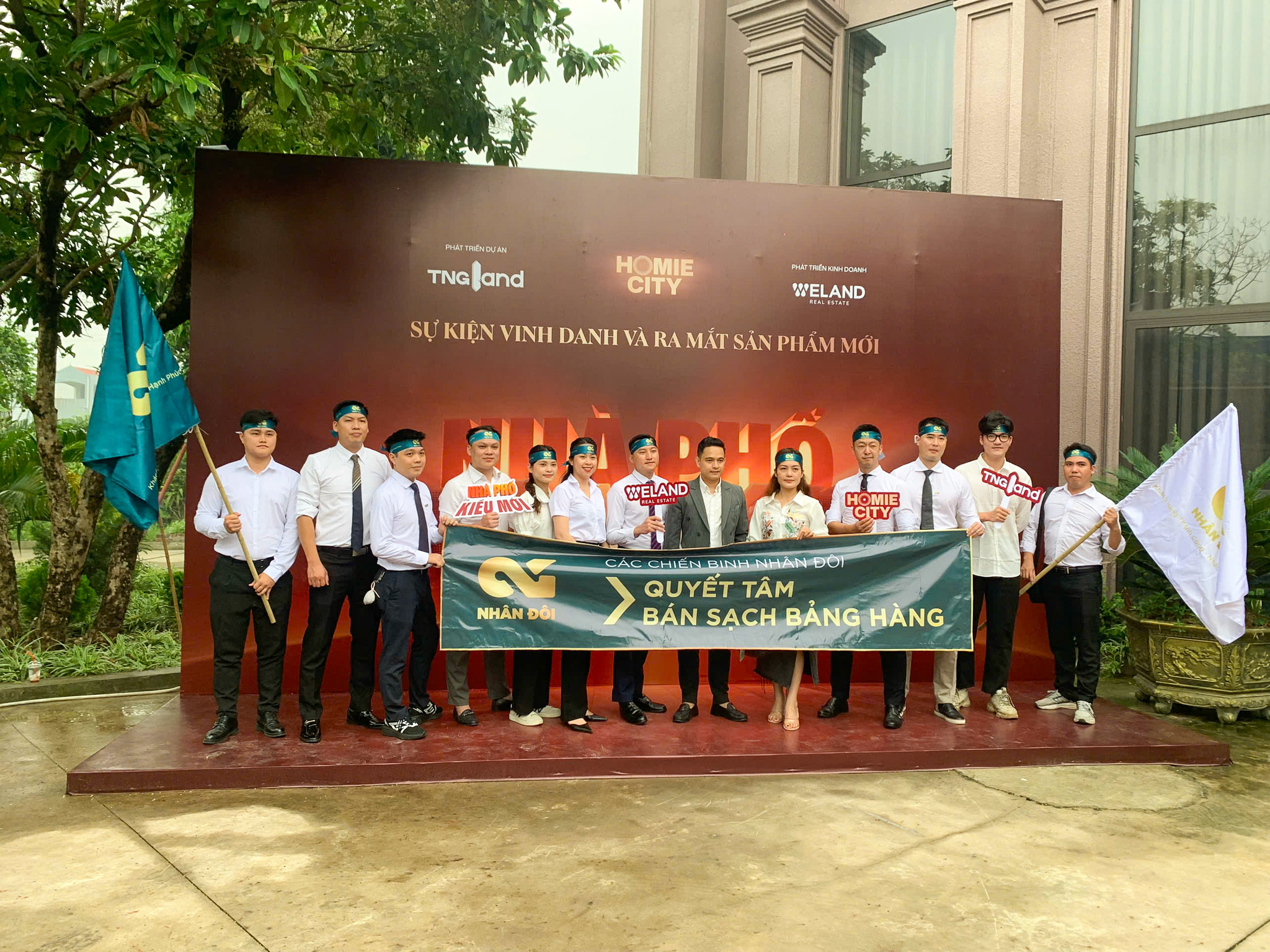 Sàn giao dịch bất động sản Nhân Đôi tại sự kiện